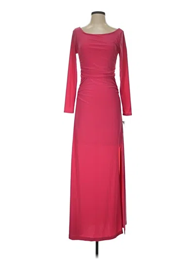 Pre-owned Boston Proper Casual Dress In Burgundy