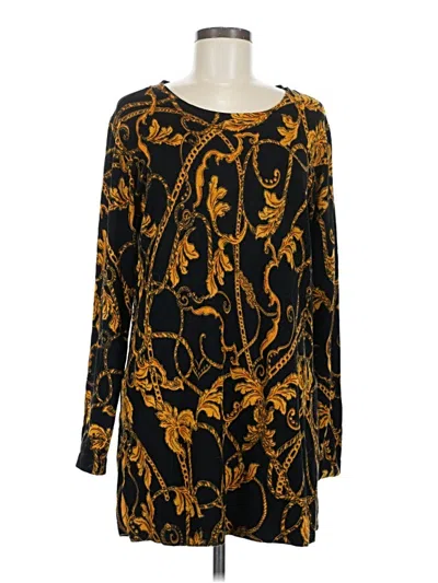 Pre-owned Boston Proper Casual Dress In Gold