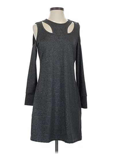 Pre-owned Boston Proper Casual Dress In Gray