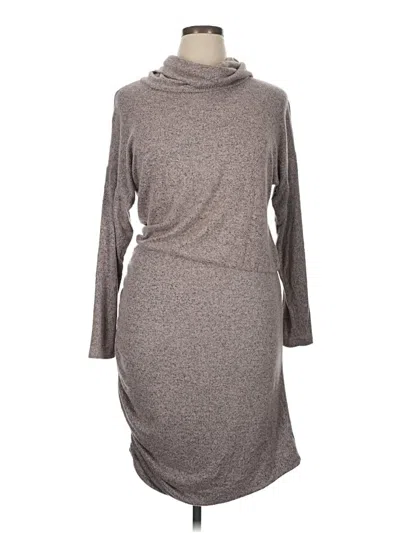 Pre-owned Boston Proper Casual Dress In Gray