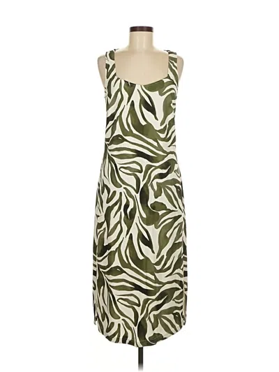 Pre-owned Boston Proper Casual Dress In Green