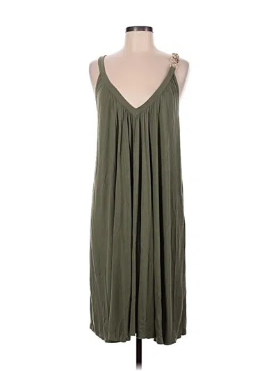 Pre-owned Boston Proper Casual Dress In Green