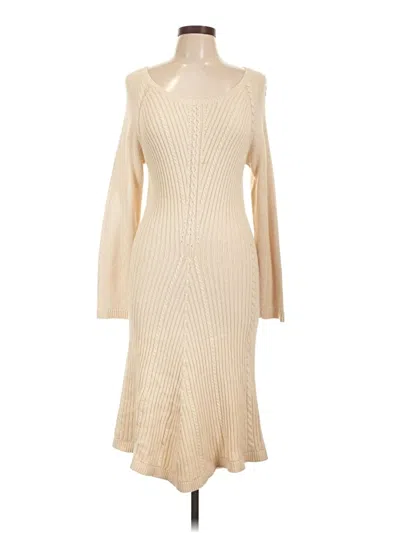 Pre-owned Boston Proper Casual Dress In Ivory