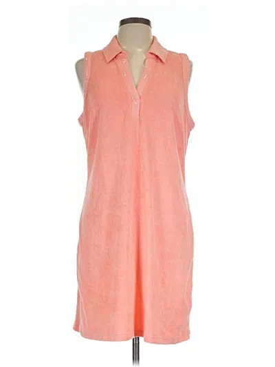 Pre-owned Boston Proper Casual Dress In Orange