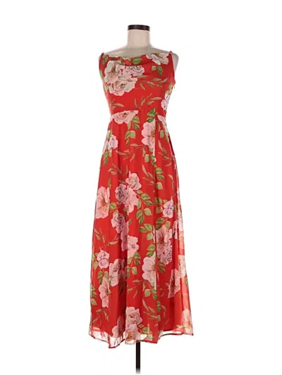 Pre-owned Boston Proper Casual Dress In Orange