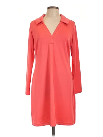 Pre-owned Boston Proper Casual Dress In Orange