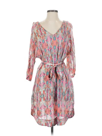 Pre-owned Boston Proper Casual Dress In Pink