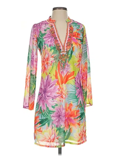 Pre-owned Boston Proper Casual Dress In Pink
