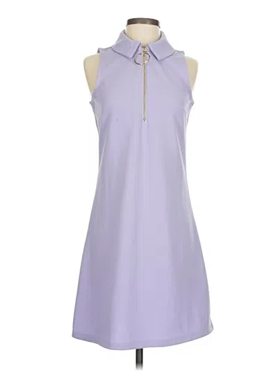 Pre-owned Boston Proper Casual Dress In Purple