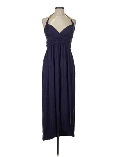Pre-owned Boston Proper Casual Dress In Purple