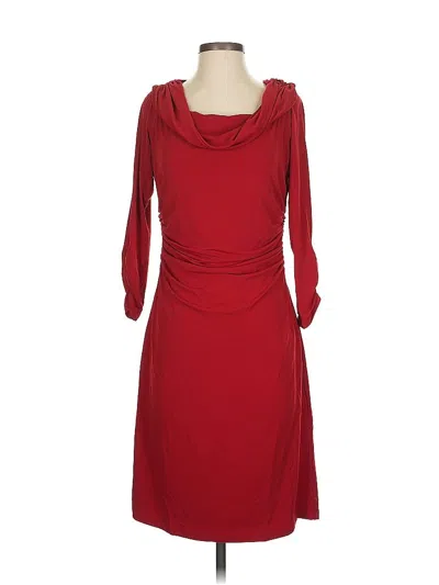 Pre-owned Boston Proper Casual Dress In Red