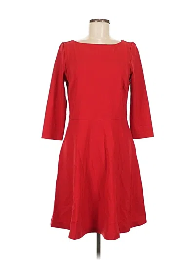 Pre-owned Boston Proper Casual Dress In Red