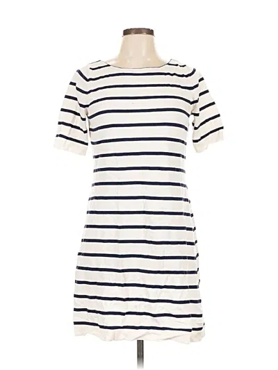 Pre-owned Boston Proper Casual Dress In White