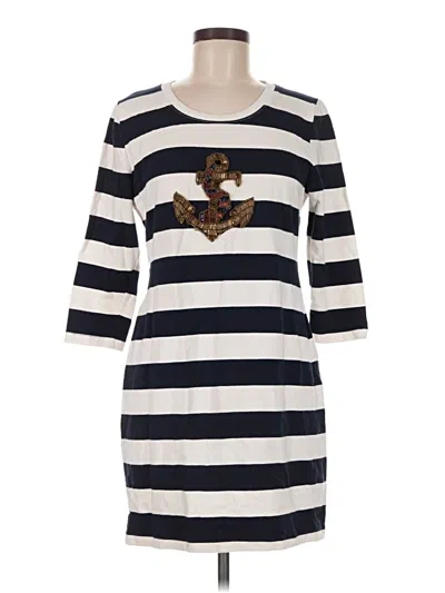 Pre-owned Boston Proper Casual Dress In White
