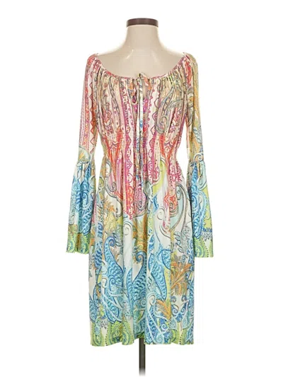 Pre-owned Boston Proper Casual Dress In Yellow