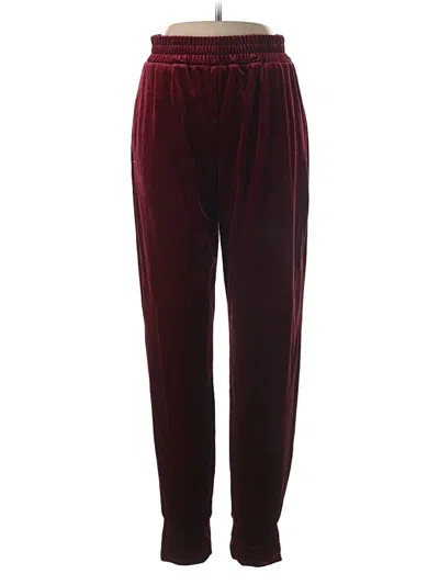 Pre-owned Boston Proper Casual Pants In Burgundy