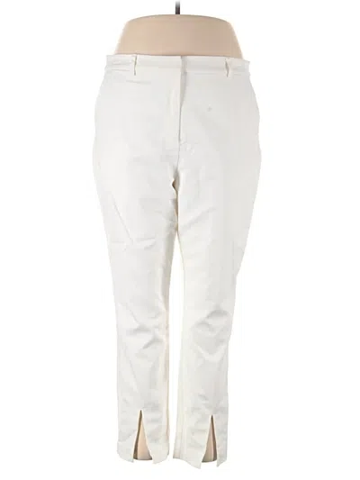 Pre-owned Boston Proper Casual Pants In Ivory