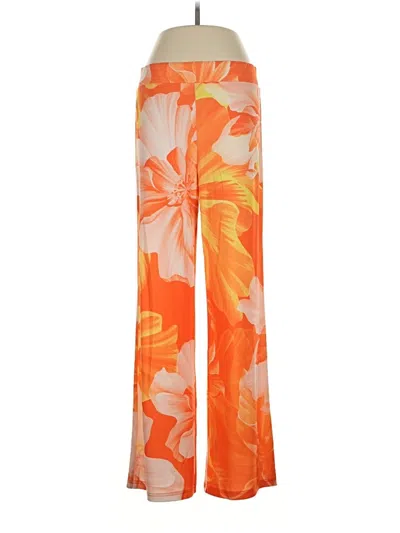 Pre-owned Boston Proper Casual Pants In Orange