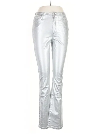 Pre-owned Boston Proper Casual Pants In Silver