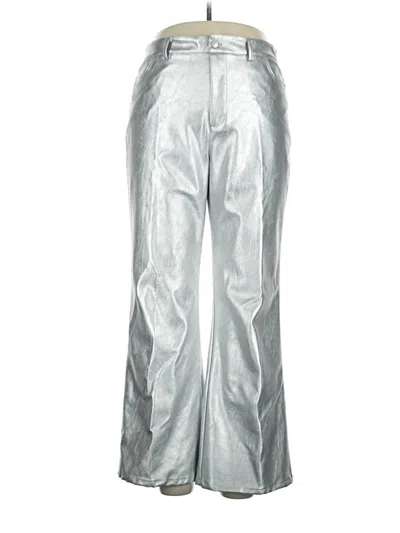 Pre-owned Boston Proper Casual Pants In Silver