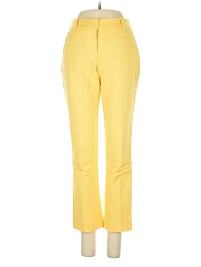 Pre-owned Boston Proper Casual Pants In Yellow