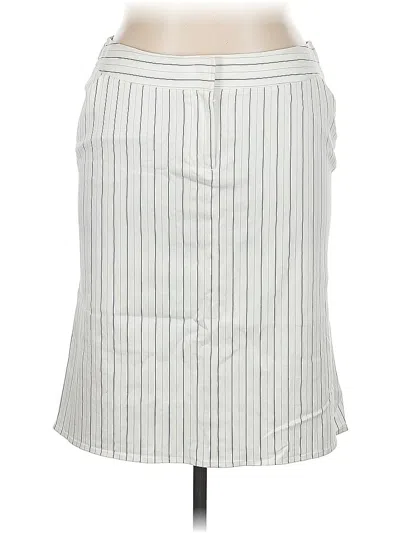 Pre-owned Boston Proper Casual Skirt In Gray