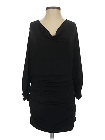 Pre-owned Boston Proper Cocktail Dress In Black
