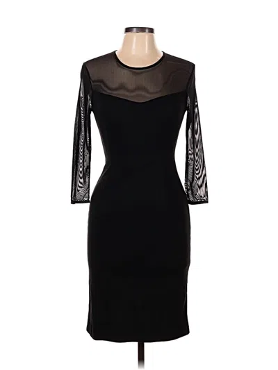 Pre-owned Boston Proper Cocktail Dress In Black