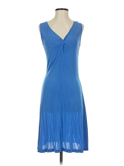 Pre-owned Boston Proper Cocktail Dress In Blue