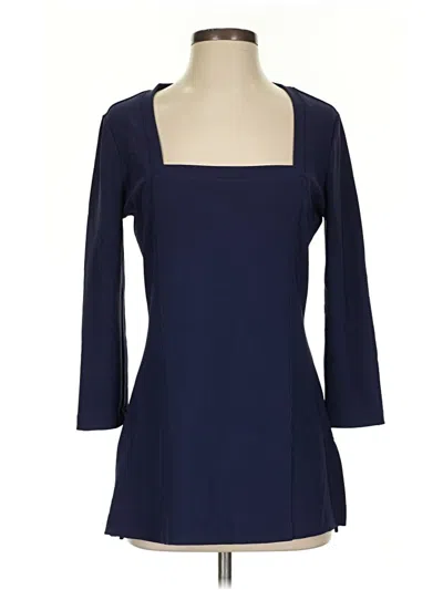 Pre-owned Boston Proper Cocktail Dress In Blue