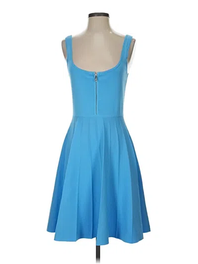 Pre-owned Boston Proper Cocktail Dress In Blue