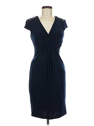 Pre-owned Boston Proper Cocktail Dress In Blue
