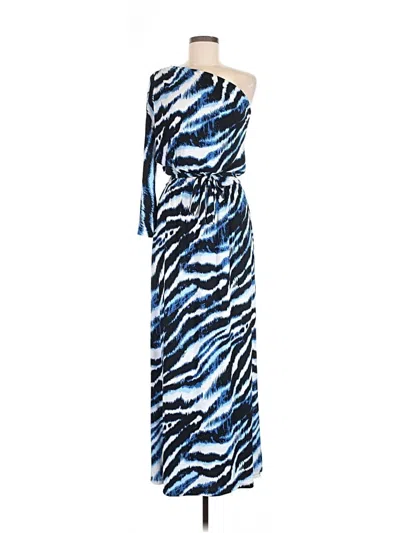 Pre-owned Boston Proper Cocktail Dress In Blue
