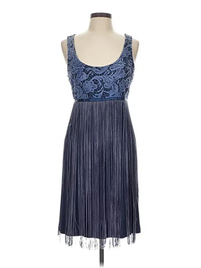 Pre-owned Boston Proper Cocktail Dress In Blue