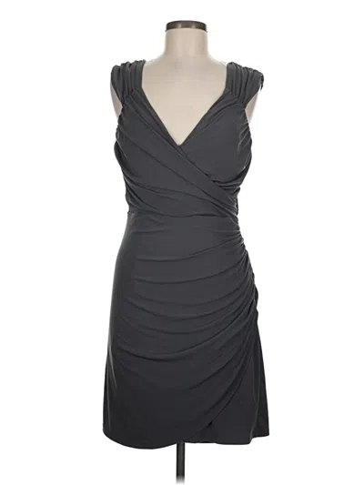 Pre-owned Boston Proper Cocktail Dress In Gray
