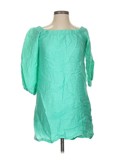 Pre-owned Boston Proper Cocktail Dress In Green