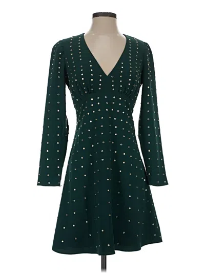 Pre-owned Boston Proper Cocktail Dress In Green
