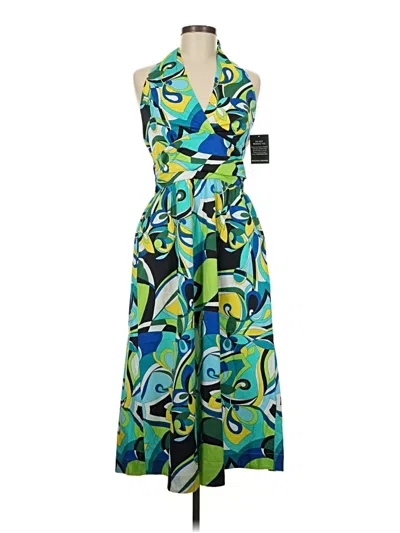 Pre-owned Boston Proper Cocktail Dress In Green