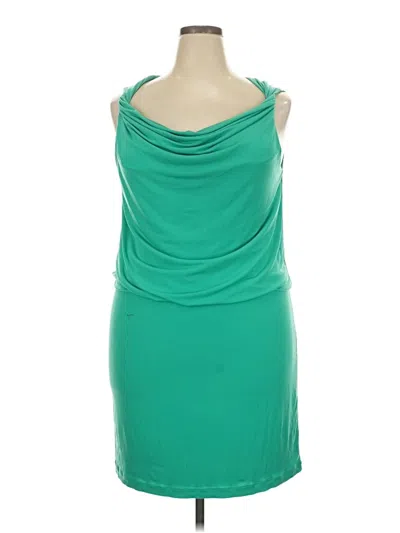 Pre-owned Boston Proper Cocktail Dress In Green