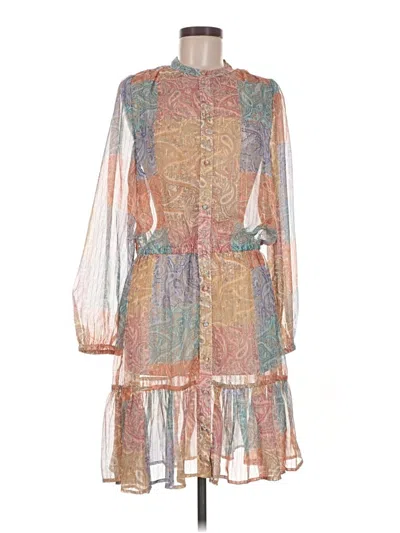 Pre-owned Boston Proper Cocktail Dress In Orange