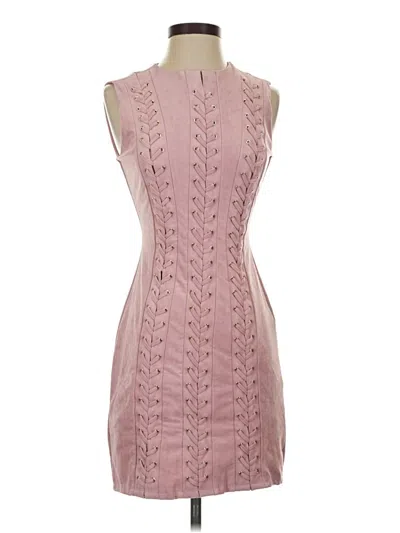 Pre-owned Boston Proper Cocktail Dress In Pink