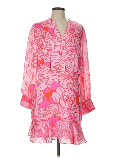 Boston Proper Cocktail Dress In Pink