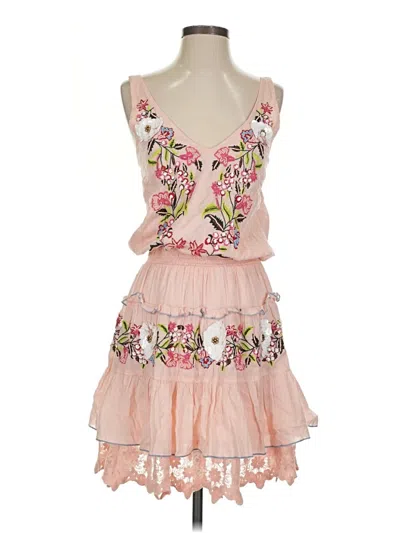 Pre-owned Boston Proper Cocktail Dress In Pink