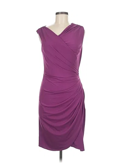 Pre-owned Boston Proper Cocktail Dress In Purple
