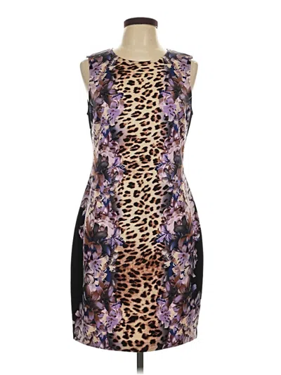 Pre-owned Boston Proper Cocktail Dress In Purple