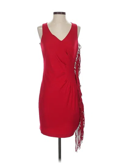 Pre-owned Boston Proper Cocktail Dress In Red
