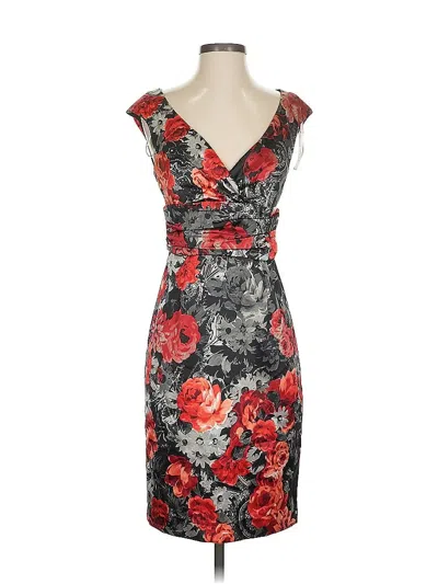 Pre-owned Boston Proper Cocktail Dress In Red