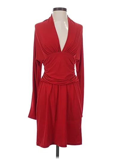Pre-owned Boston Proper Cocktail Dress In Red