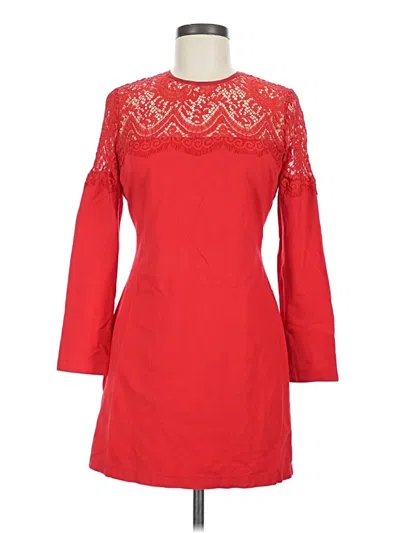 Pre-owned Boston Proper Cocktail Dress In Red