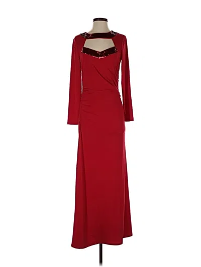 Pre-owned Boston Proper Cocktail Dress In Red